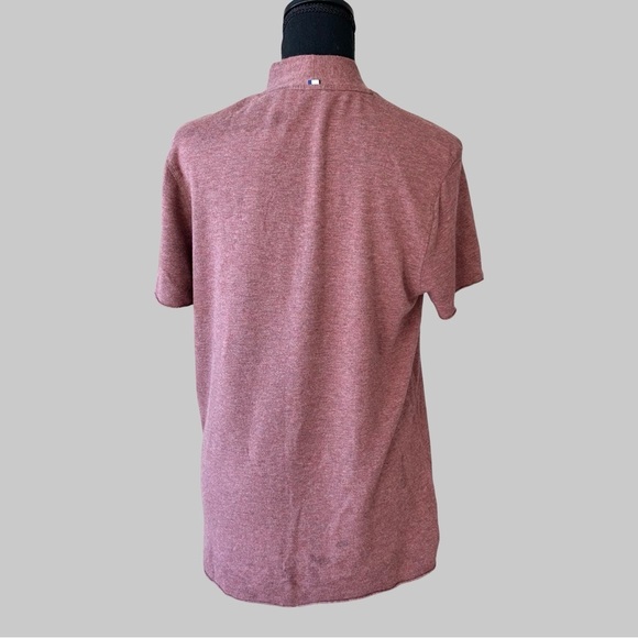 Kit & Ace Mock Neck Cashmere Blend Short Sleeve Top - Picture 3 of 14